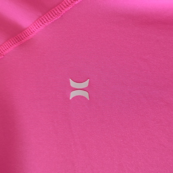 HURLEY BRAND GIRLS PINK SHORT SLEEVE TEE-SHIRT SIZE LARGE - Picture 4 of 13